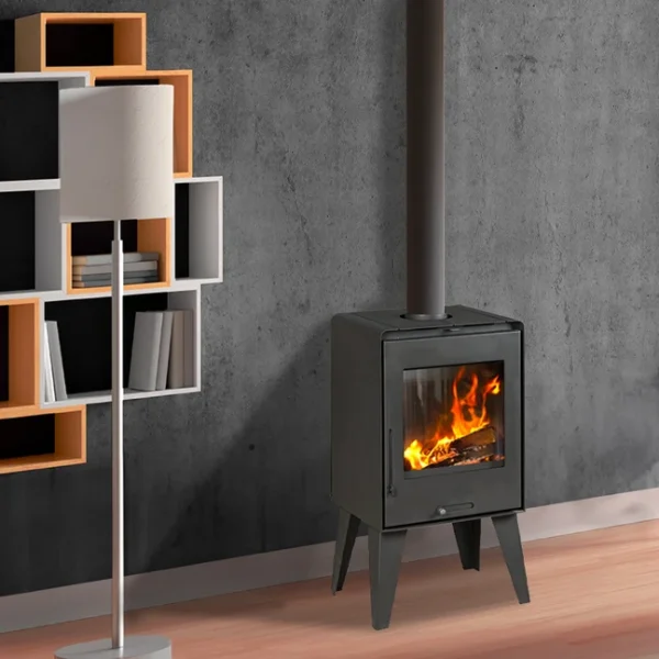 Poêle à bois - MODERNA SLIM QUATRO - 6,5 kW